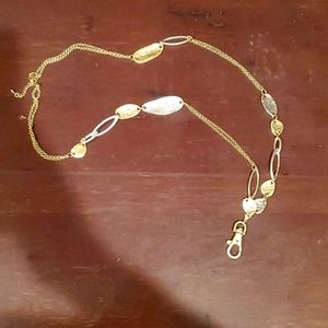 Badge Chain Necklace